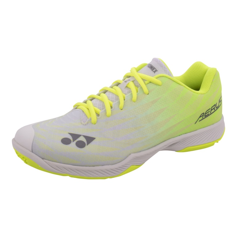 Yonex Badmintonschuhe Aerus Z2 Wide (Leichtigkeit, weit/breit) grau/gelb Herren